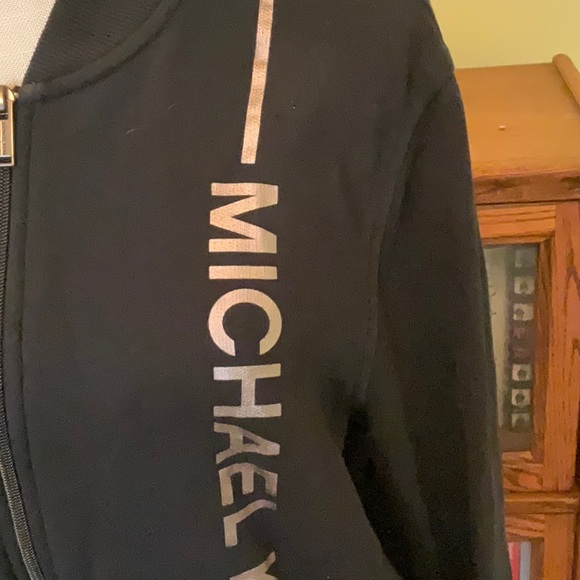 Men’s Size Large Zip Up Michael Kors Sweatshirt Jacket, great Condition! - Picture 2 of 6